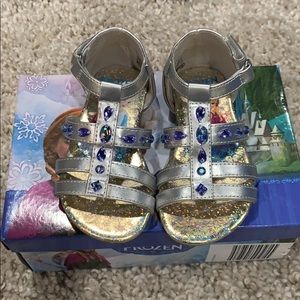 Frozen gladiator sandals